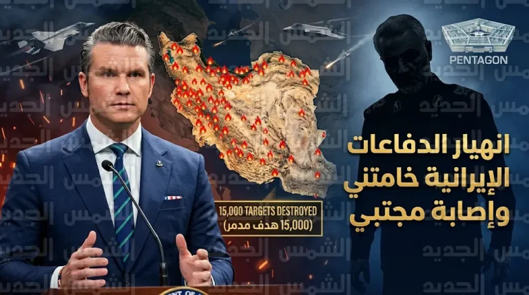 وزير الدفاع الأمريكي يعلن إصابة مجتبى خامنئي وتشويه ملامحه خلال العمليات العسكرية المستمرة في إيران