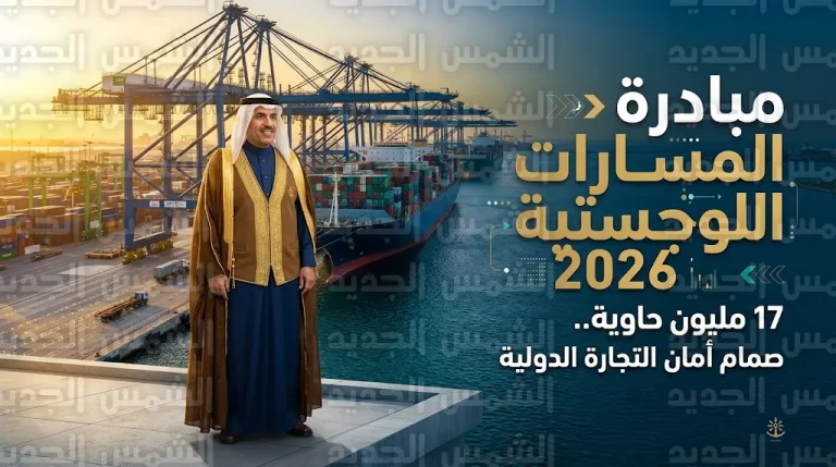وزير النقل يدشن مبادرة المسارات اللوجستية 2026 لرفع الطاقة الاستيعابية إلى 17 مليون حاوية
