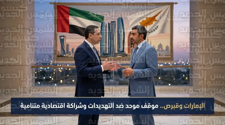 وزير خارجية قبرص يؤكد من أبوظبي تضامن بلاده المطلق مع الإمارات في مواجهة الاعتداءات الإيرانية الإرهابية