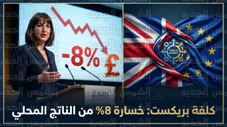 وزيرة المالية البريطانية تقر بخسارة 8% من الناتج المحلي بسبب بريكست وتدعو للتوافق مع القواعد الأوروبية