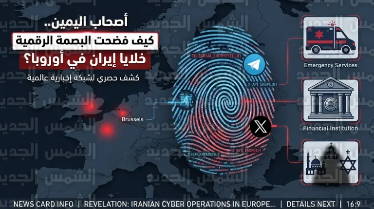 أخطاء إملائية وبصمات رقمية تفضح صلة إيران بمجموعة أصحاب اليمين التخريبية في القارة الأوروبية