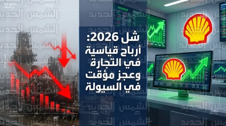 أرباح قياسية في تداول النفط مقابل ضغوط سيولة بـ 15 مليار دولار في تقرير شل للربع الأول 2026