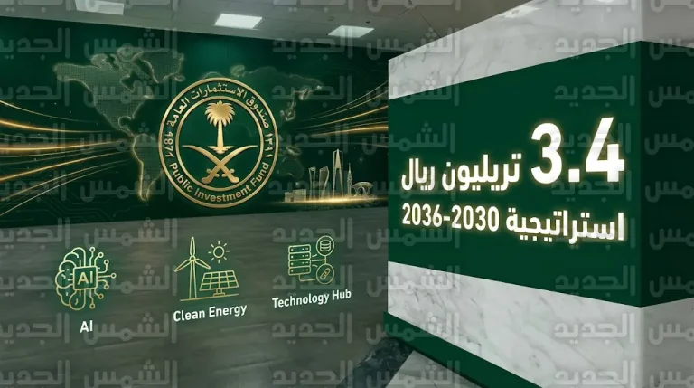 أصول صندوق الاستثمارات العامة تتخطى 3.4 تريليونات ريال مع إقرار الاستراتيجية الجديدة للفترة 2026-2030