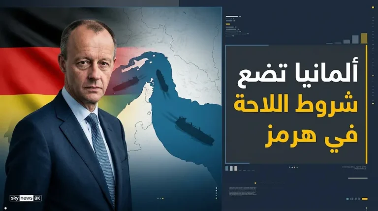 ألمانيا تضع شروطاً صارمة لرفع الحصار عن مضيق هرمز وتدعو إيران لوقف المماطلة في الملفات العالقة