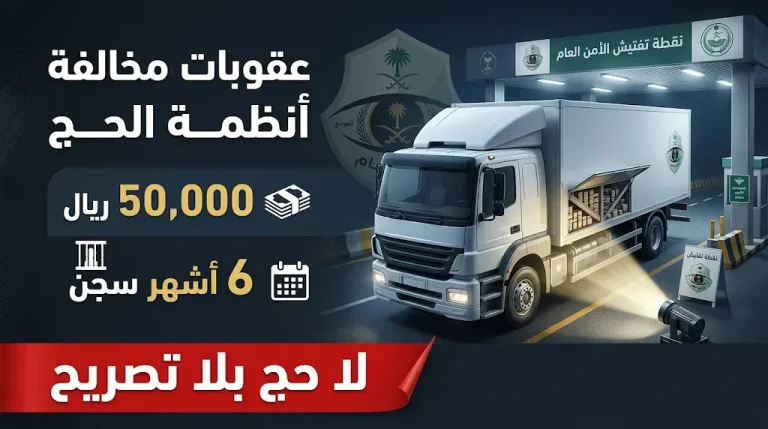 إحباط محاولة تهريب أشخاص إلى العاصمة المقدسة داخل مخابئ سرية بشاحنة بضائع