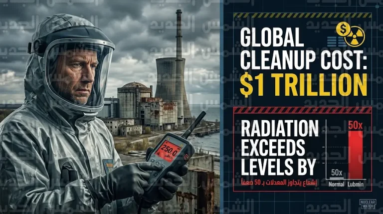 إشعاع يتجاوز المعدلات الطبيعية بـ 50 ضعفاً في محطة لوبمين مع استمرار عمليات التفكيك المعقدة بألمانيا