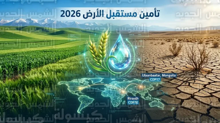 اتفاقية الأمم المتحدة لمكافحة التصحر تحدد ملامح تأمين مستقبل الأمن الغذائي والمائي العالمي في عام 2026