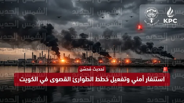 استنفار أمني وتفعيل خطط الطوارئ القصوى في الكويت عقب استهداف مرافق حيوية ومنشآت استراتيجية