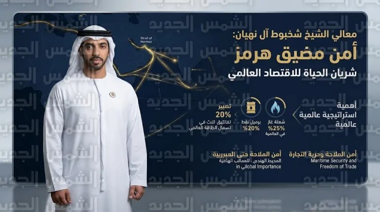 الإمارات تحدد شروط دعم اتفاق الـ 14 يوماً وتشدد على حماية مضيق هرمز لضمان استقرار الاقتصاد العالمي