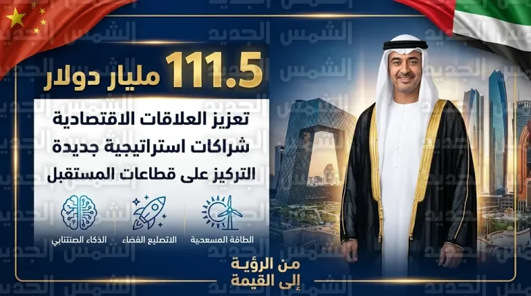 التجارة غير النفطية بين الإمارات والصين تحقق قفزة تاريخية لتتجاوز 111 مليار دولار وتوقيع 24 مذكرة تفاهم