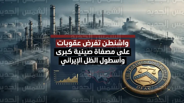 الخزانة الأمريكية تفرض عقوبات رسمية على مصفاة هنغلي الصينية لتورطها في شراء نفط إيراني بمليارات الدولارات