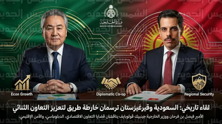 السعودية وقرغيزستان تبحثان فتح آفاق جديدة للتعاون الاقتصادي والدبلوماسي وتنسيق المواقف تجاه مستجدات المنطقة