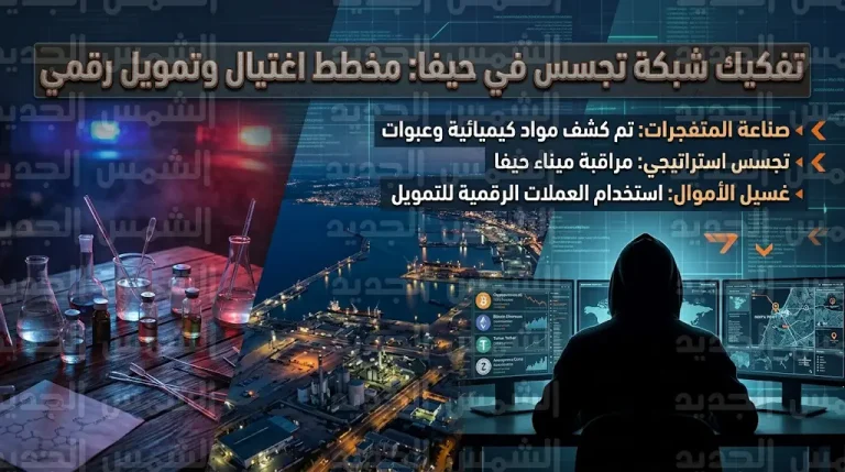 السلطات الإسرائيلية تكشف تفاصيل شبكة تجسس إيرانية في حيفا ومخطط لاغتيال شخصية رفيعة