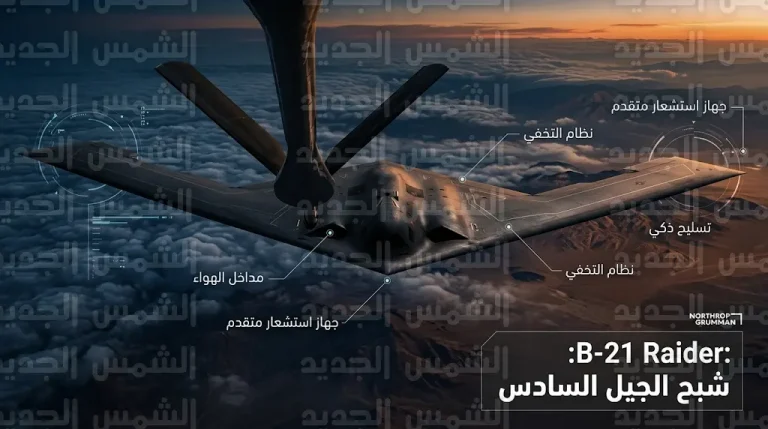 الكشف عن أسرار السطح العلوي للقاذفة الاستراتيجية B-21 Raider وموعد تسليم أول وحدة للجيش الأمريكي