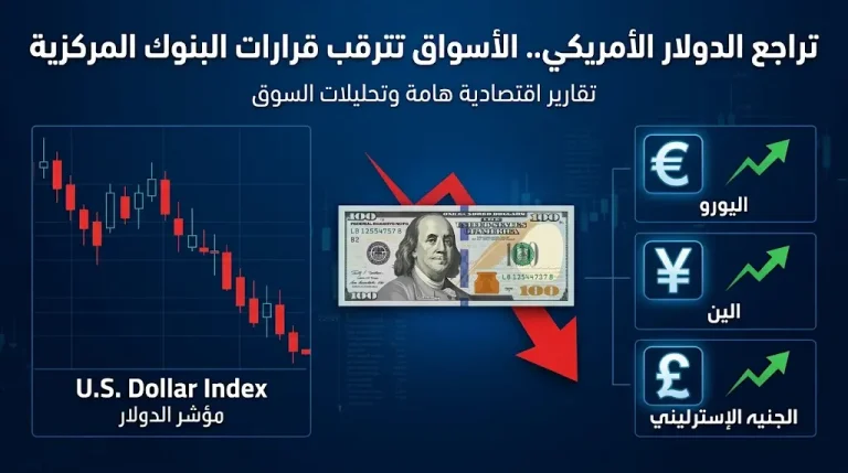 انخفاض مؤشر الدولار عالمياً اليوم الثلاثاء 28 أبريل 2026 وسط ترقب لاجتماعات البنوك المركزية