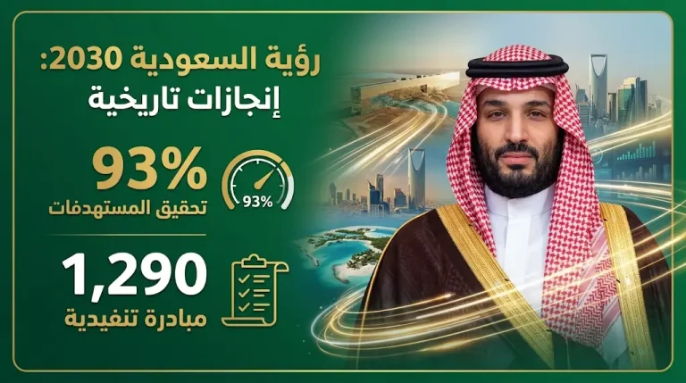 انطلاق المرحلة الثالثة من رؤية السعودية 2030 بعد تحقيق 93 بالمئة من مستهدفات الأداء السنوية بنجاح