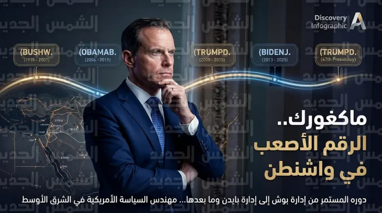 بريت ماكغورك يكمل 20 عاماً من النفوذ كمهندس دائم للسياسة الأمريكية في الشرق الأوسط عابراً لأربع إدارات متعاقبة