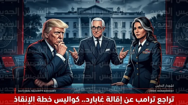 ترامب يتراجع عن قرار إقالة تولسي غابارد بعد وساطة روجر ستون لإنقاذ فريق الأمن القومي