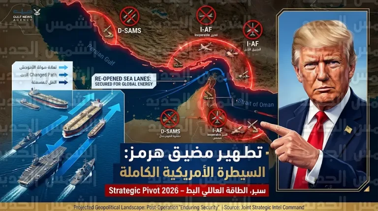 ترامب يعلن انطلاق عملية تطهير مضيق هرمز لتأمين حركة التجارة وإمدادات الطاقة العالمية