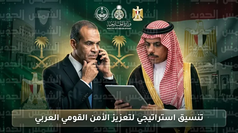 تنسيق سعودي مصري مكثف لبحث تعزيز الأمن القومي العربي ومواجهة التحديات الإقليمية والدولية