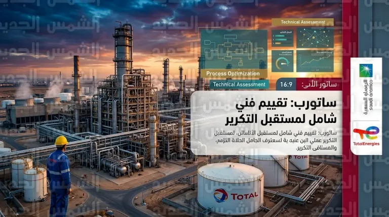 توتال إنرجي تعلن إغلاق مصفاة ساتورب في السعودية بعد تعرض المنشأة لأضرار مادية
