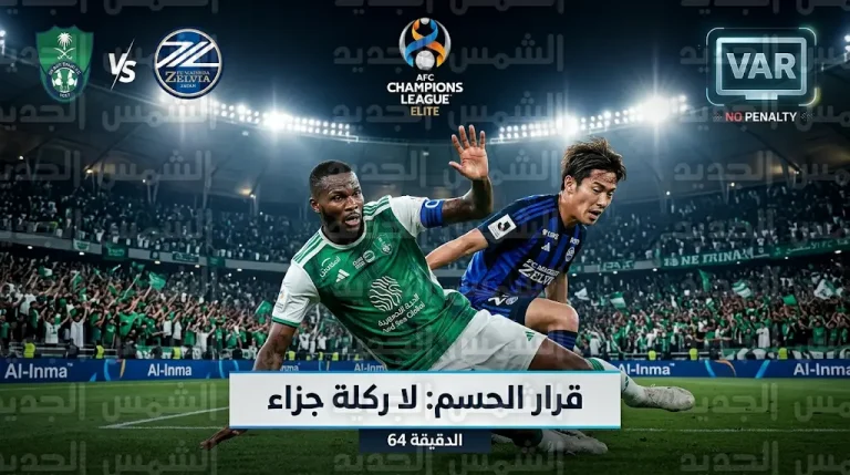 حكم مباراة الأهلي وماتشيدا زيلفيا يحسم الجدل حول ركلة جزاء أتانجانا في نهائي دوري أبطال آسيا