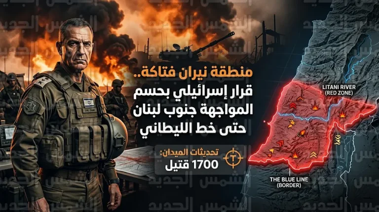 رئيس أركان الجيش الإسرائيلي يأمر بتنفيذ عمليات النيران الفتاكة في جنوب لبنان ويدعي مقتل 1700 من حزب الله