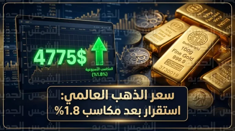 سعر الذهب اليوم السبت 11-4-2026: استقرار المعدن الأصفر بعد مكاسب أسبوعية وتوقعات خفض الفائدة الأمريكية