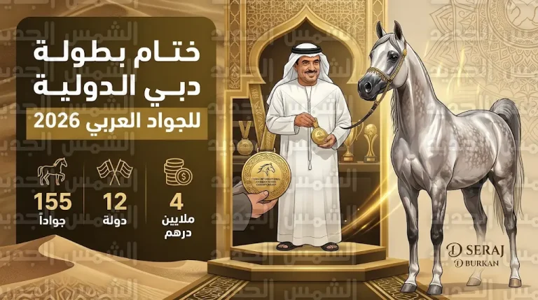 سيطرة لافتة لمرابط دبي والشراع وعجمان على ذهبيات بطولة دبي الدولية للجواد العربي 2026