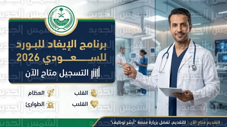 شروط ورابط التقديم في برنامج إيفاد وزارة الداخلية للحصول على البورد السعودي 2026