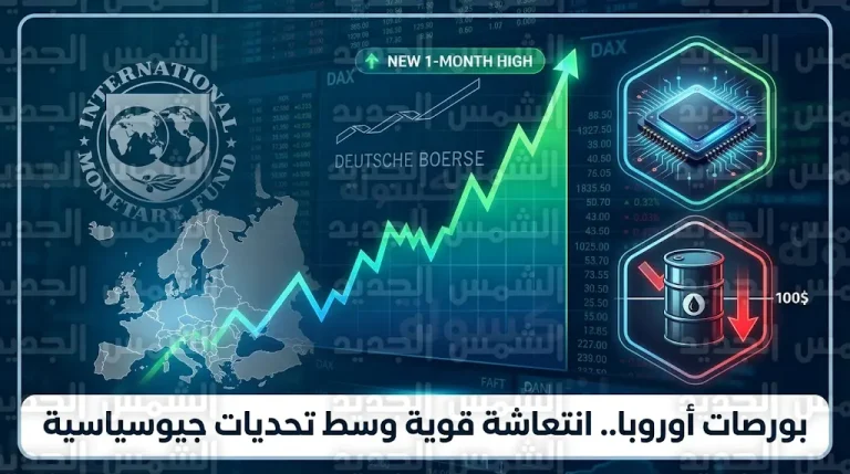 صعود المؤشرات الأوروبية لأعلى مستوى في شهر رغم تحذيرات صندوق النقد الدولي بشأن اقتصاد ألمانيا