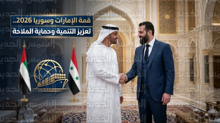 قمة إماراتية سورية في أبوظبي لمناقشة ملفات التنمية الاقتصادية وحماية خطوط الملاحة الدولية