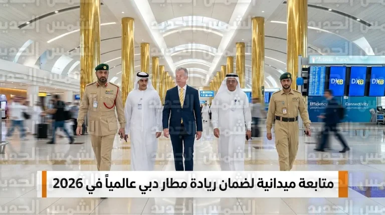 قيادات مطارات دبي يتفقدون المبنى رقم 3 لضمان انسيابية حركة المسافرين وتعزيز الكفاءة التشغيلية