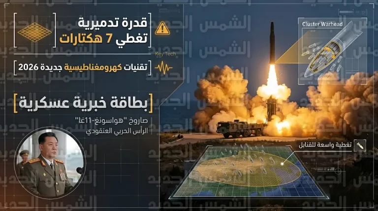 كوريا الشمالية تكشف تفاصيل القدرات التدميرية للصاروخ الباليستي هواسونغ-11غا المزود برأس حربي عنقودي متطور