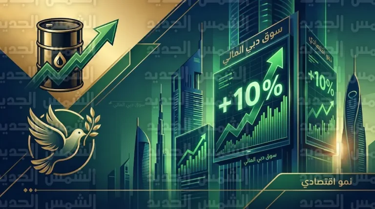 مؤشر دبي المالي يسجل ارتفاعاً بنسبة 10% وسط انتعاش قطاعات الطاقة والعقارات عقب تراجع التوترات الإقليمية