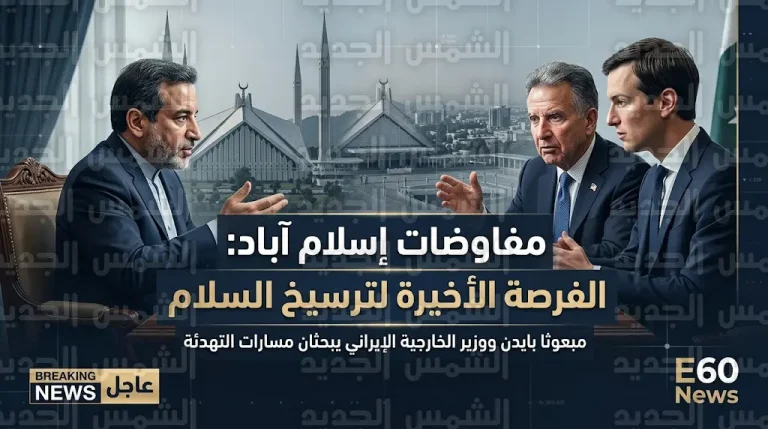 مباحثات مباشرة في إسلام آباد تجمع مبعوثي ترامب ووزير خارجية إيران لترسيخ وقف إطلاق النار وبحث الملف النووي