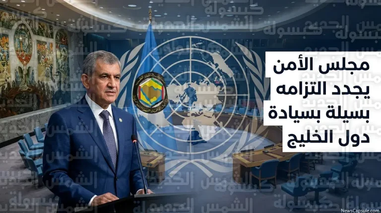 مجلس الأمن الدولي يجدد التزامه الصارم بسيادة دول مجلس التعاون الخليجي ووحدة أراضيها