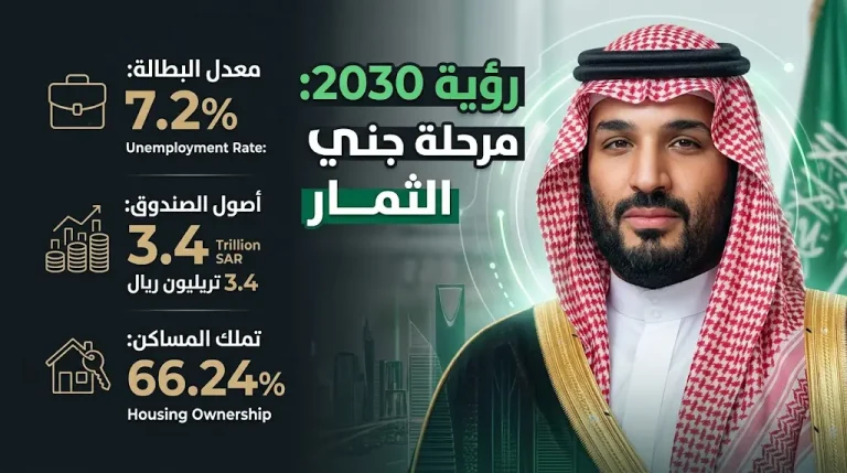 محمد بن سلمان يعلن انطلاق مرحلة جني الثمار واستدامة الأثر ضمن رؤية المملكة 2030