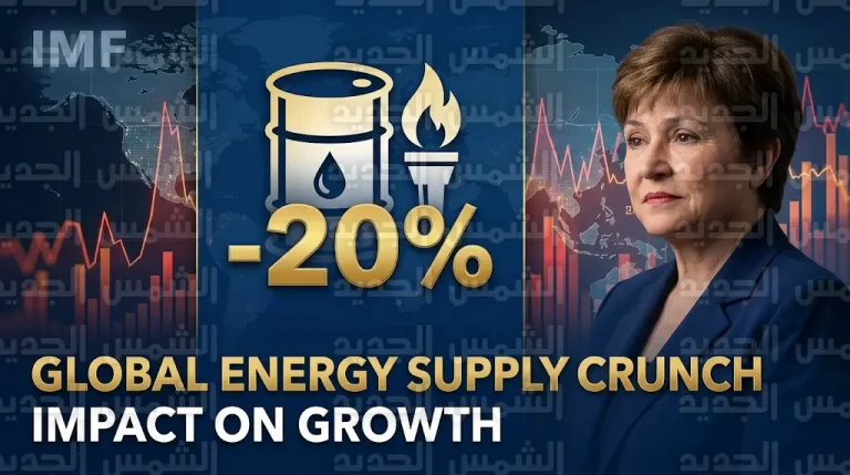 مديرة صندوق النقد الدولي تحذر من فقدان 20% من إمدادات الطاقة العالمية وتكشف شرط تعافي الاقتصاد