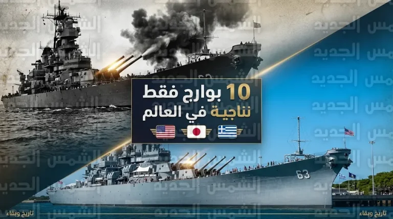 من عمالقة البحار إلى متاحف عائمة.. تفاصيل بقاء 10 بوارج حربية فقط حول العالم في 2026