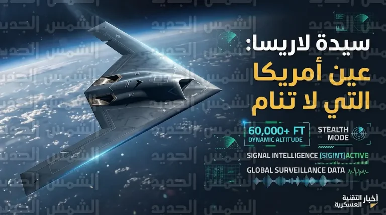 ميزات تقنية مذهلة تظهر لأول مرة في الطائرة المسيّرة الشبحية RQ-180 بعد رصدها باليونان