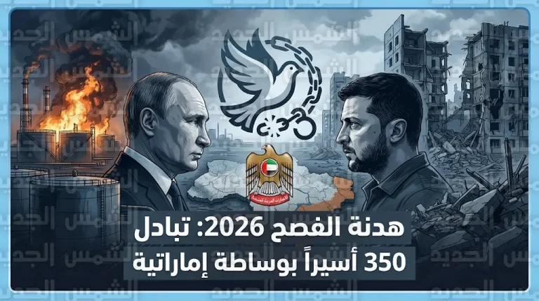 نجاح وساطة إماراتية في إتمام تبادل مئات الأسرى وبدء سريان هدنة الفصح 2026 بين روسيا وأوكرانيا