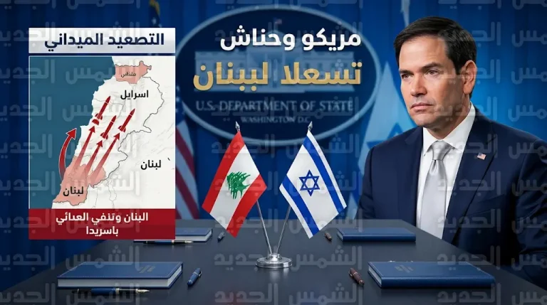 واشنطن تستضيف مفاوضات لبنان وإسرائيل وسط تصعيد ميداني وقصف صاروخي من حزب الله