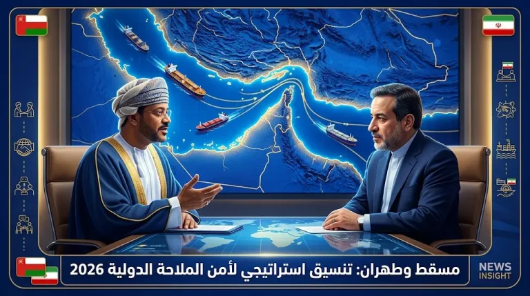 وزير الخارجية العُماني يصف مباحثاته مع نظيره الإيراني بالمثمرة ويؤكد أن تأمين مضيق هرمز ضرورة تفرضها الجغرافيا