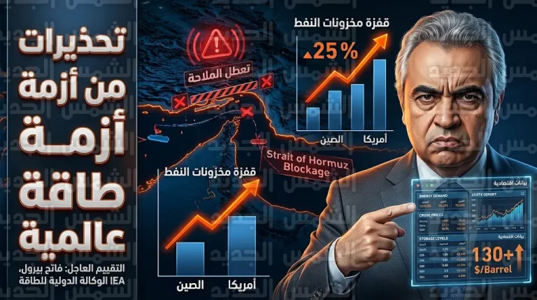 وكالة الطاقة الدولية تحذر من نقص حاد في الإمدادات العالمية بسبب التهديدات بإغلاق مضيق هرمز