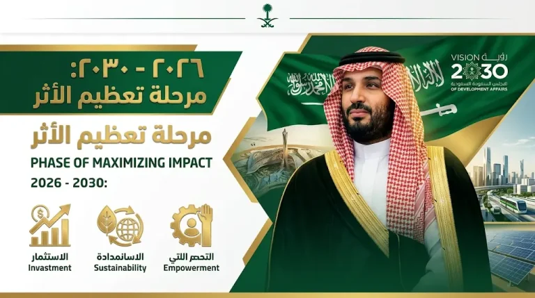 ولي العهد السعودي يعلن بدء المرحلة الختامية من رؤية 2030 لتعظيم الأثر الاقتصادي حتى نهاية العقد