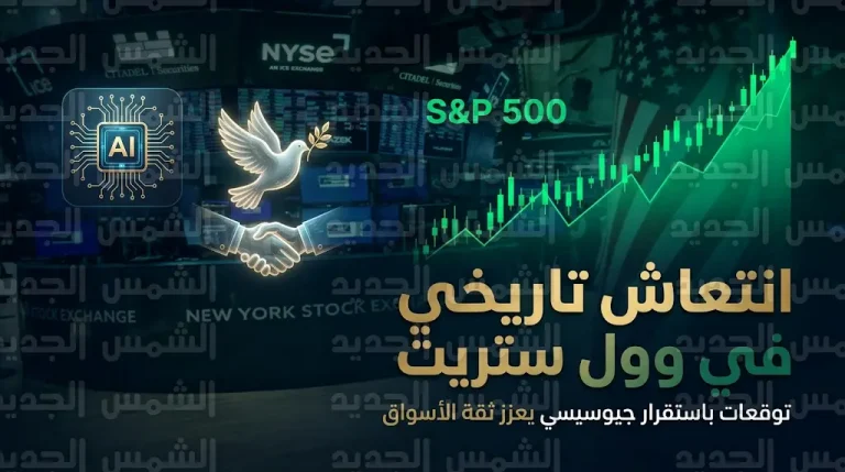 وول ستريت تعوض خسائرها وتقترب من مستويات قياسية مع تقدم مفاوضات السلام الدولية وتراجع مخاطر الطاقة