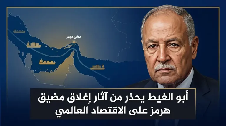 أبو الغيط يحذر من شلل في سلاسل الإمداد وقفزة بأسعار الطاقة نتيجة إغلاق مضيق هرمز أمام الملاحة الدولية