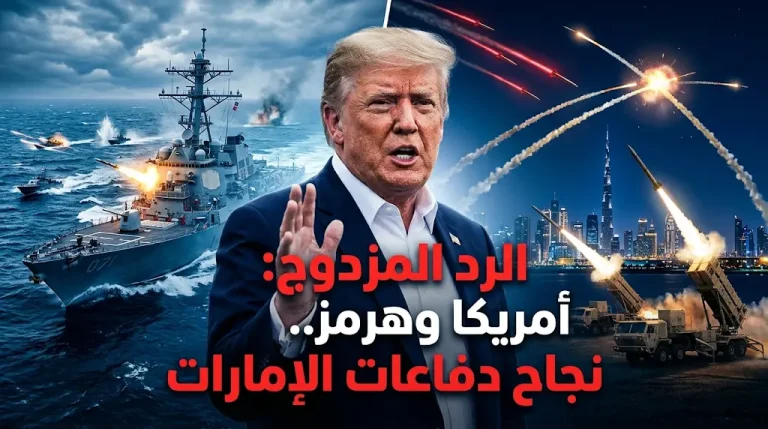 ترامب يكشف تفاصيل الرد الأمريكي على إيران في هرمز ويؤكد نجاح دفاعات الإمارات.