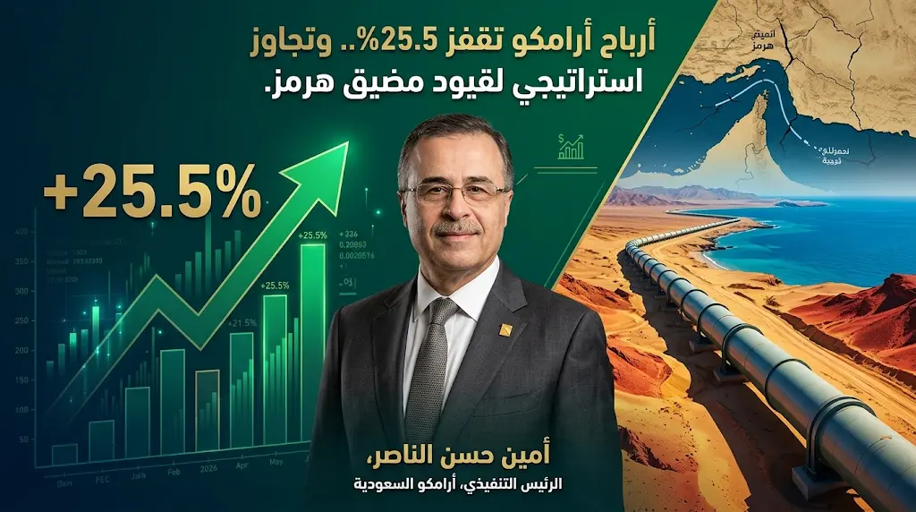 أرامكو تجمع بين النمو والأمن: ارتفاع الأرباح 25.5% وتأكيد الدور الاستراتيجي لخط "شرق - غرب" في استقرار الطاقة
